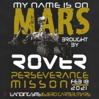 Perseverance Mars Rover Landing 11oz C Handle Ceramic Mug
