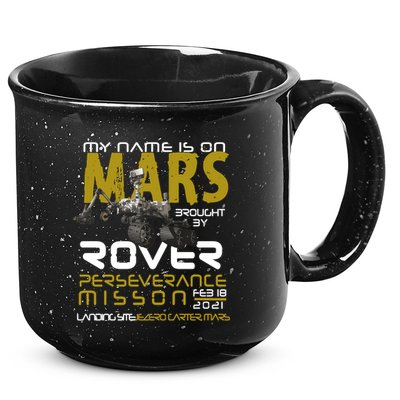 Perseverance Mars Rover Landing 15oz Campfire Ceramic Mug