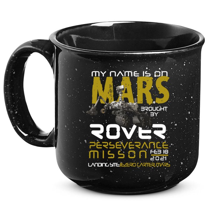 Perseverance Mars Rover Landing 15oz Campfire Ceramic Mug