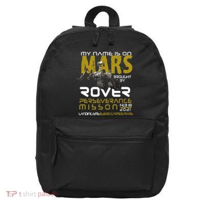 Perseverance Mars Rover Landing 16 in Basic Backpack