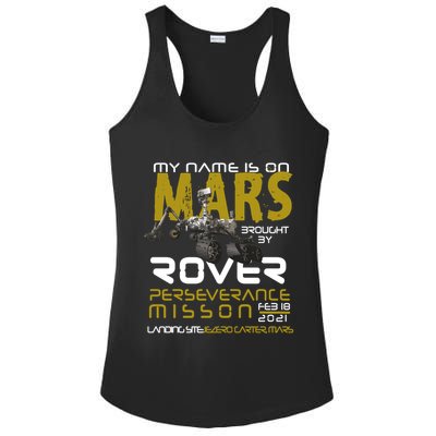 Perseverance Mars Rover Landing Ladies PosiCharge Competitor Racerback Tank
