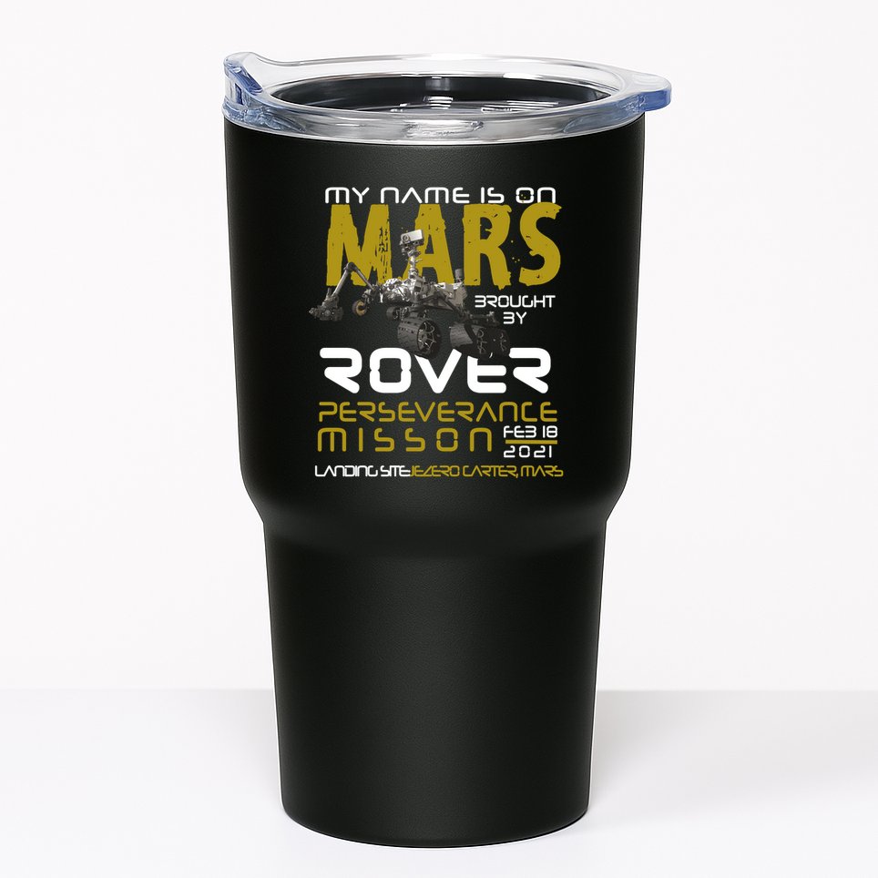 Perseverance Mars Rover Landing Tumbler