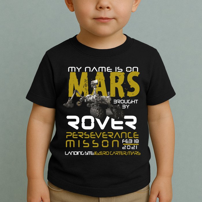 Perseverance Mars Rover Landing Toddler T-Shirt