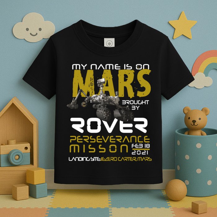 Perseverance Mars Rover Landing Toddler T-Shirt