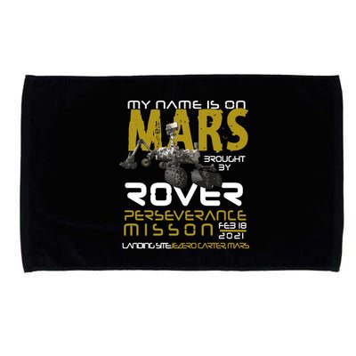 Perseverance Mars Rover Landing Microfiber Hand Towel