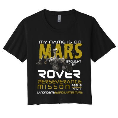 Perseverance Mars Rover Landing Crop Top