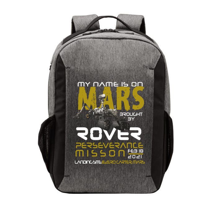 Perseverance Mars Rover Landing Vector Backpack