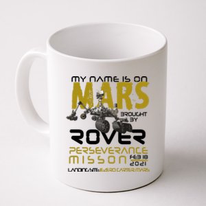 Perseverance Mars Rover Landing Coffee Mug