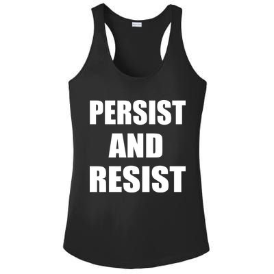 Persist And Resist Ladies PosiCharge Competitor Racerback Tank