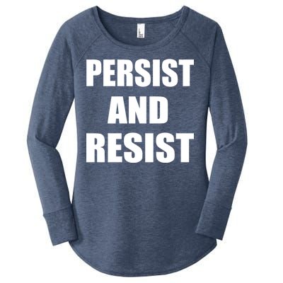 Persist And Resist Women's Perfect Tri Tunic Long Sleeve Shirt