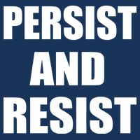 Persist And Resist Women's V-Neck T-Shirt