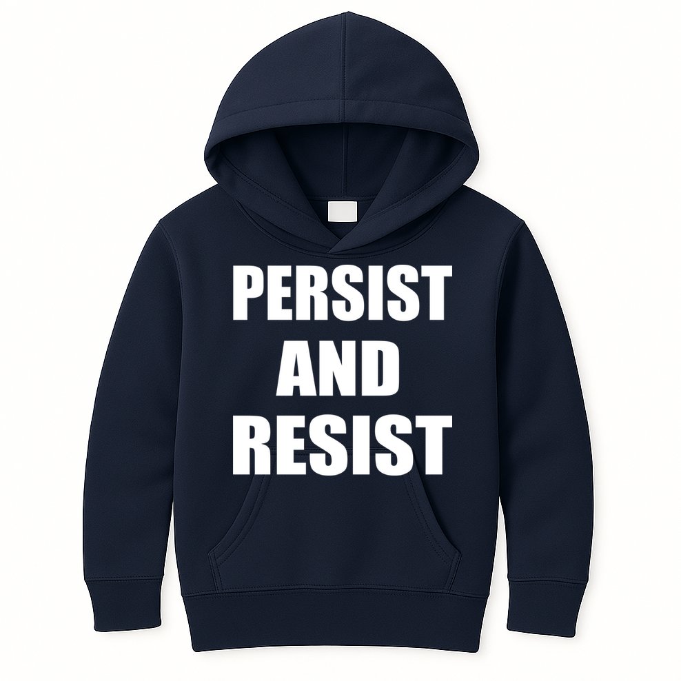 Persist And Resist Kids Hoodie