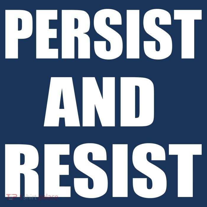 Persist And Resist Zip Tote Bag