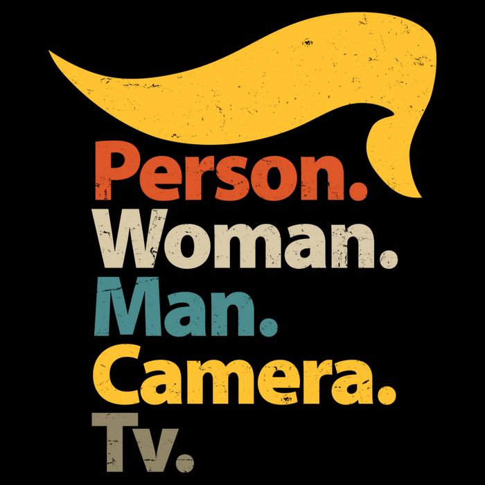 Person Woman Man Camera TV Trump Hair Button