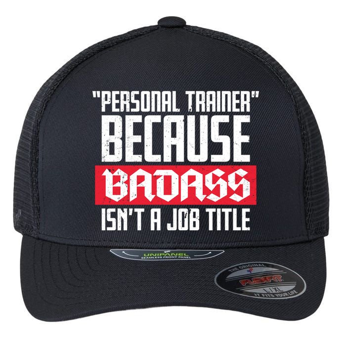 Personal Trainer Job Title Flexfit Unipanel Trucker Cap