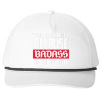 Personal Trainer Job Title Snapback Five-Panel Rope Hat