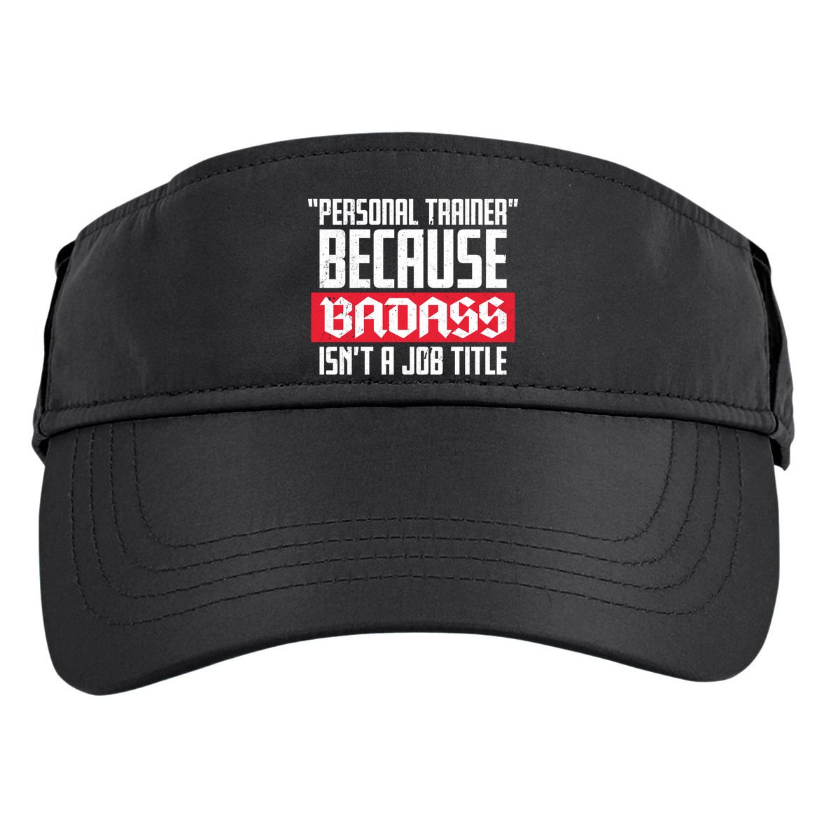 Personal Trainer Job Title Adult Drive Performance Visor
