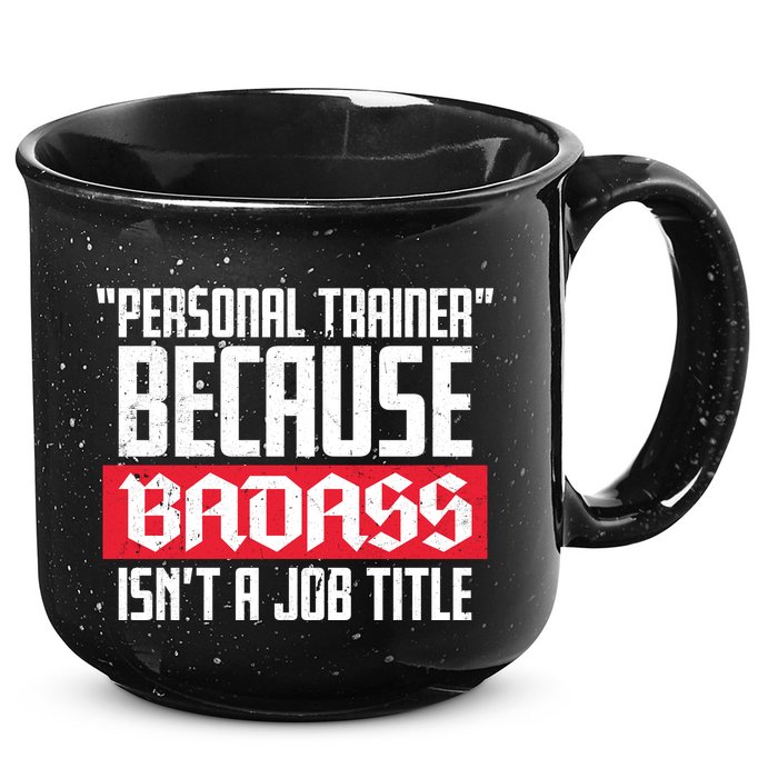 Personal Trainer Job Title 15oz Campfire Ceramic Mug