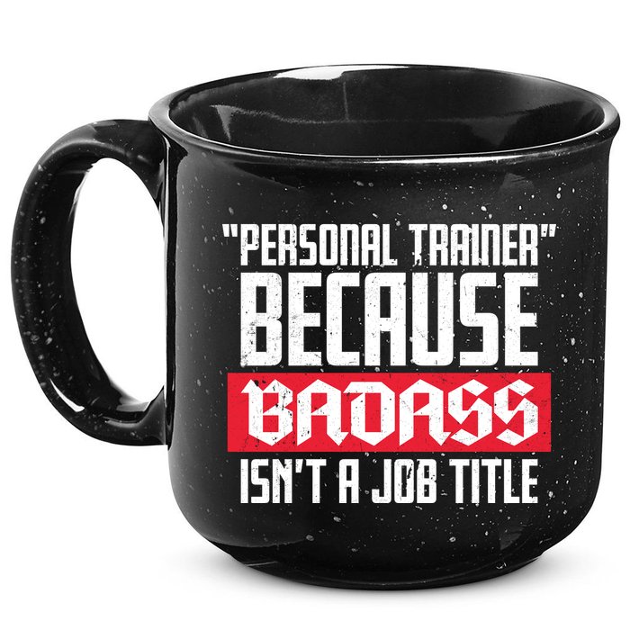 Personal Trainer Job Title 15oz Campfire Ceramic Mug