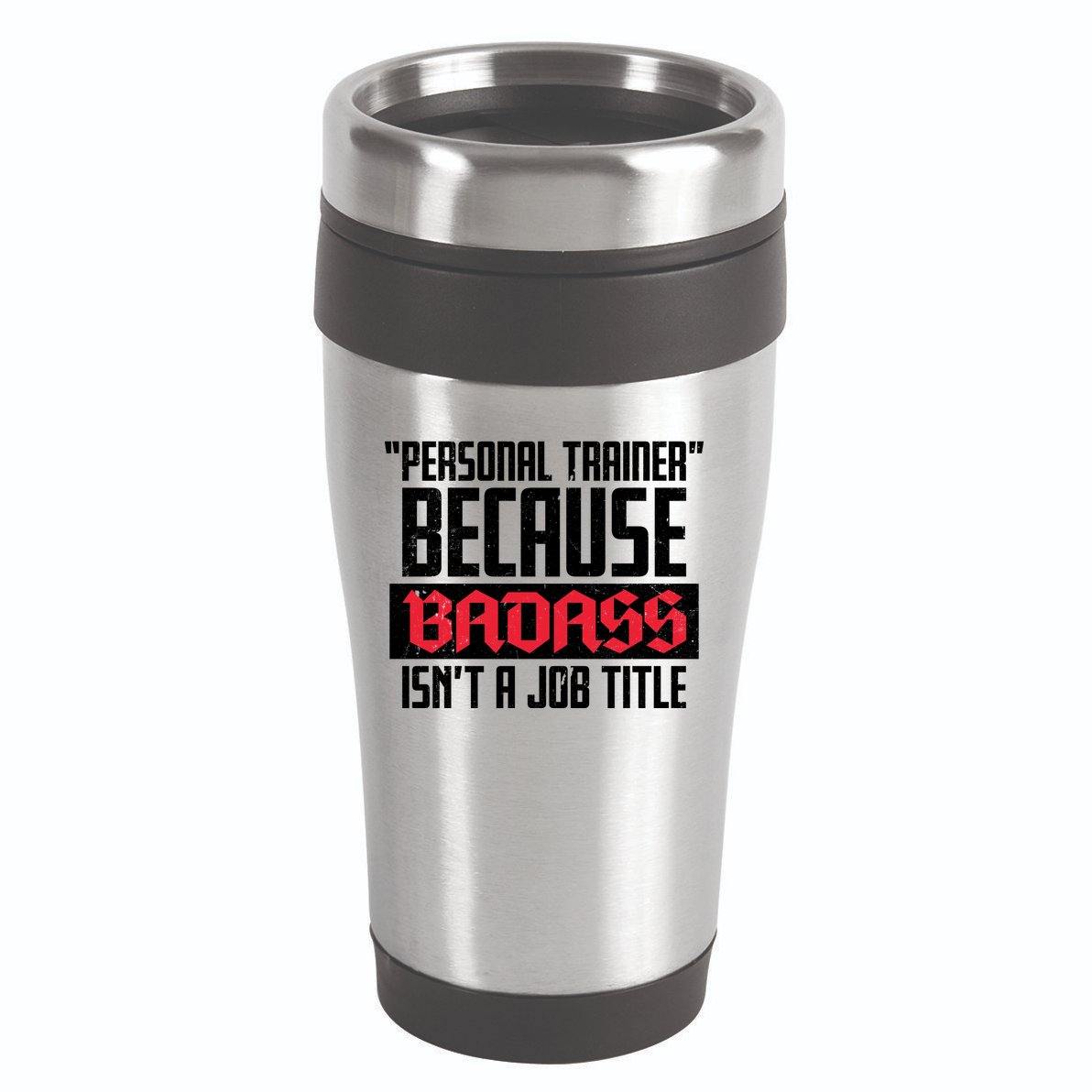 Personal Trainer Job Title 16oz Travel Tumbler
