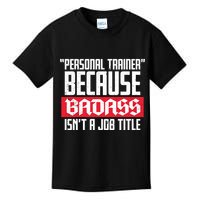 Personal Trainer Job Title Kids T-Shirt