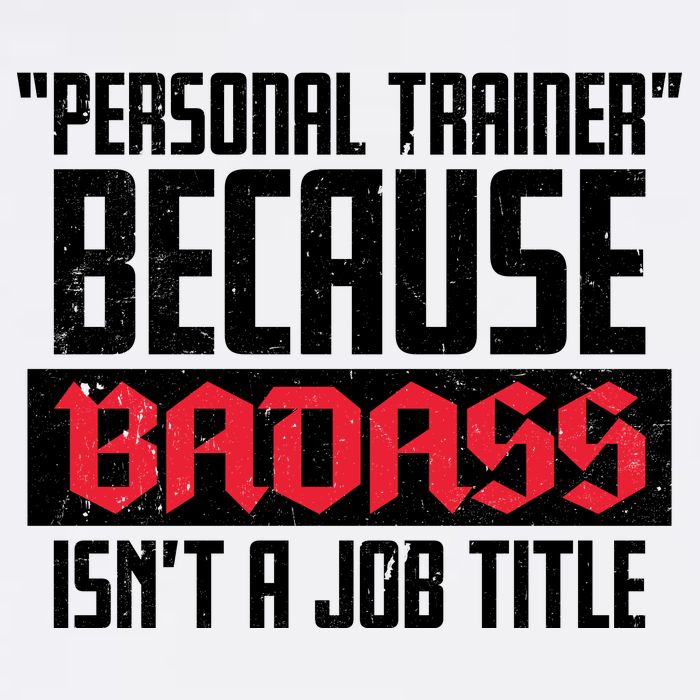 Personal Trainer Job Title Garment-Dyed Sweatshirt