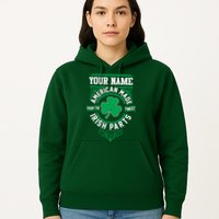 Personalize American Made Irish Parts St Patrick's Day Hoodie