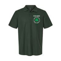 Personalize American Made Irish Parts St Patrick's Day Softstyle Adult Sport Polo