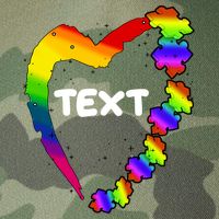 Personalize Autism Heart Custom Text Legacy Tie Dye Trucker Hat