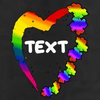 Personalize Autism Heart Custom Text Hat