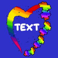 Personalize Autism Heart Custom Text Long Sleeve Shirt