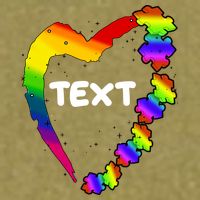Personalize Autism Heart Custom Text Garment-Dyed Women's Muscle Tee