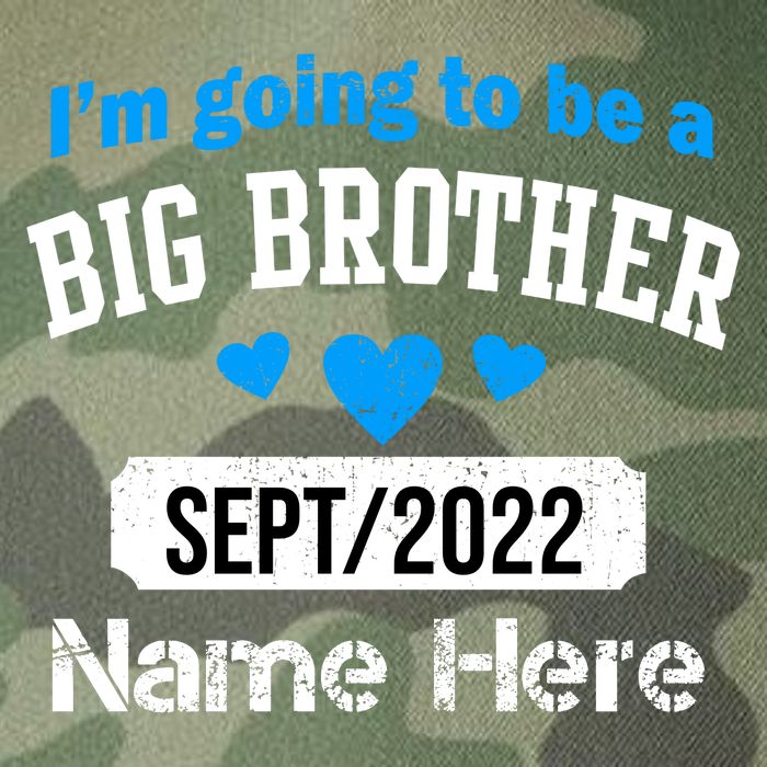 Personalize Big Brother Custom Date And Name Legacy Tie Dye Trucker Hat