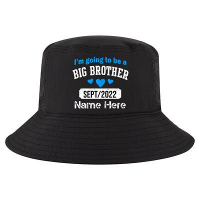 Personalize Big Brother Custom Date And Name Cool Comfort Performance Bucket Hat