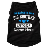 Personalize Big Brother Custom Date And Name Doggie Tank