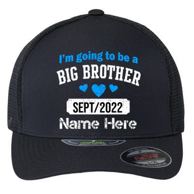 Personalize Big Brother Custom Date And Name Flexfit Unipanel Trucker Cap