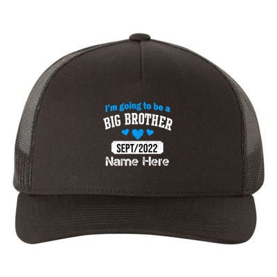 Personalize Big Brother Custom Date And Name Yupoong Adult 5-Panel Trucker Hat