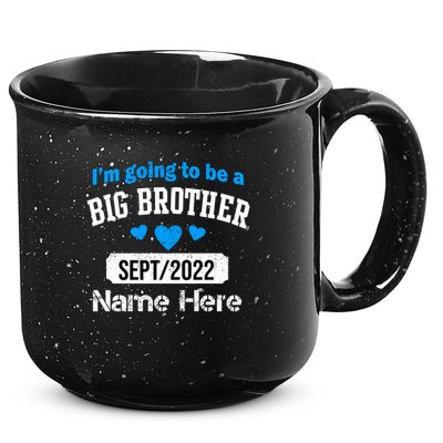 Personalize Big Brother Custom Date And Name 15oz Campfire Ceramic Mug