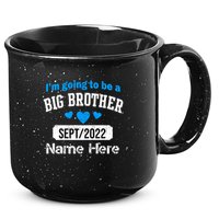 Personalize Big Brother Custom Date And Name 15oz Campfire Ceramic Mug