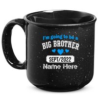 Personalize Big Brother Custom Date And Name 15oz Campfire Ceramic Mug
