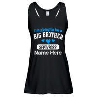 Personalize Big Brother Custom Date And Name Ladies Essential Flowy Tank