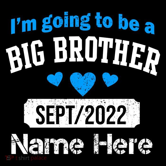 Personalize Big Brother Custom Date And Name Ladies Essential Flowy Tank