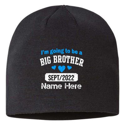 Personalize Big Brother Custom Date And Name Sustainable Beanie