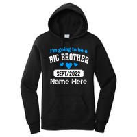 Personalize Big Brother Custom Date And Name Women's Pullover Hoodie