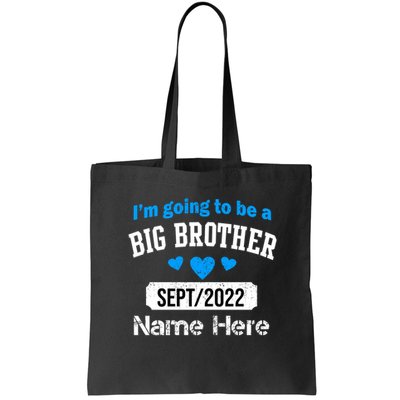 Personalize Big Brother Custom Date And Name Bag