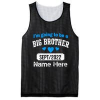 Personalize Big Brother Custom Date And Name Mesh Reversible Basketball Jersey Tank