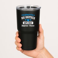 Personalize Big Brother Custom Date And Name Tumbler