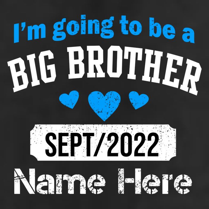 Personalize Big Brother Custom Date And Name Golf Towel