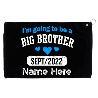 Personalize Big Brother Custom Date And Name Grommeted Golf Towel