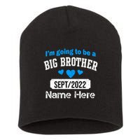 Personalize Big Brother Custom Date And Name Short Acrylic Beanie